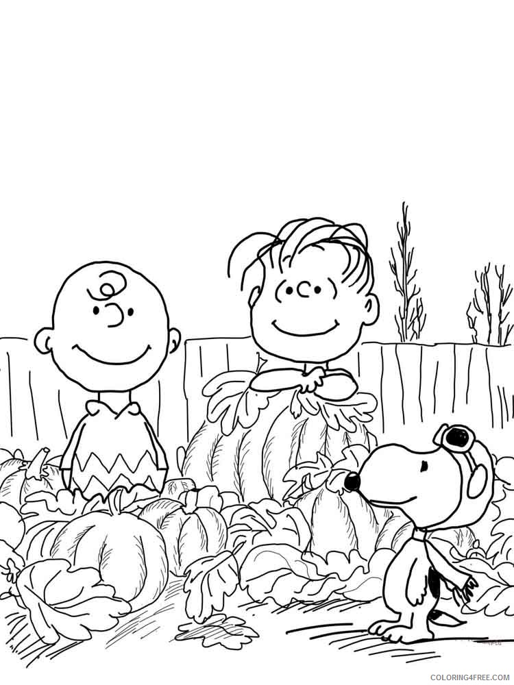 92 Printable Charlie Brown Coloring Pages 46