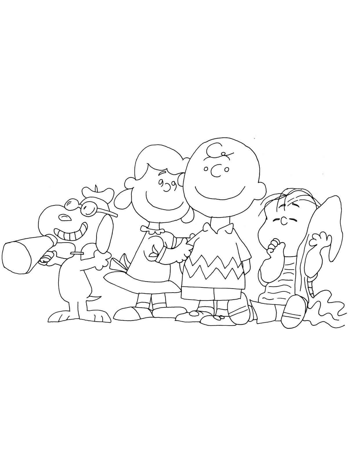 92 Printable Charlie Brown Coloring Pages 49