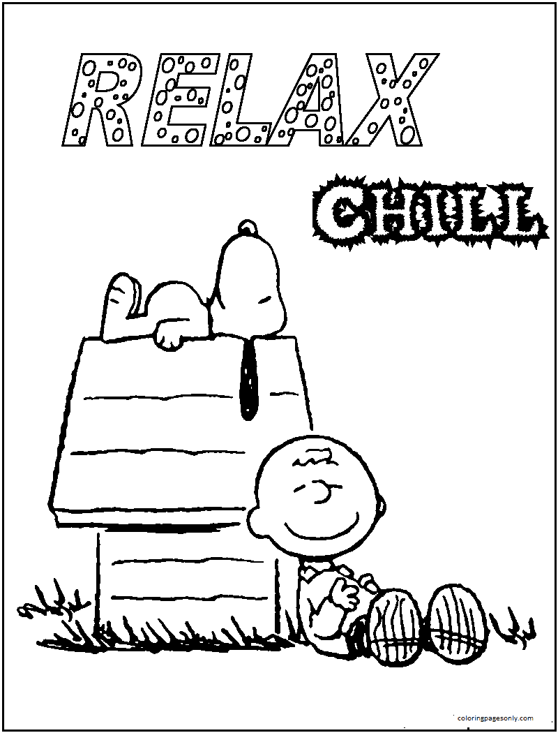 printable charlie brown coloring pages jpg