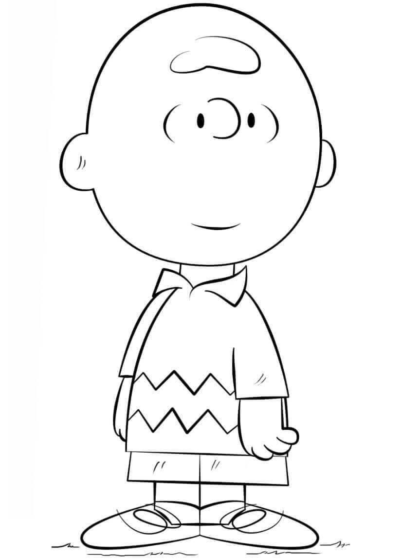 printable charlie brown coloring pages jpg