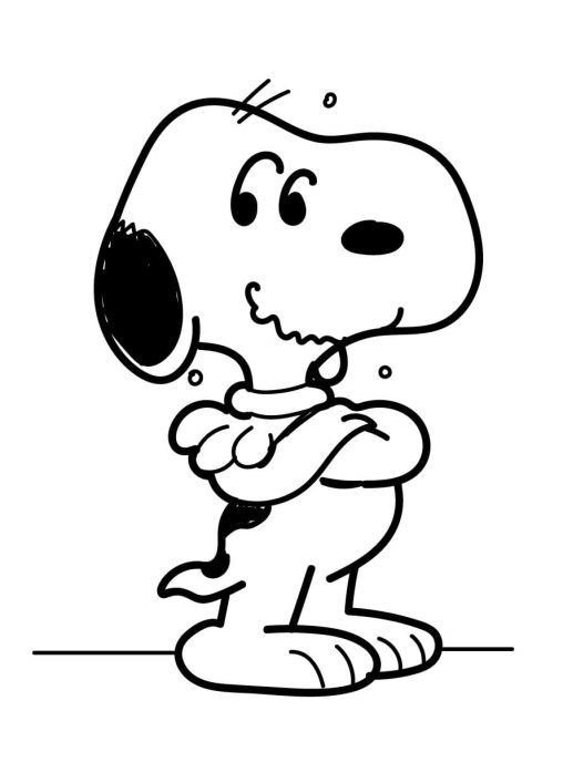 92 Printable Charlie Brown Coloring Pages 58