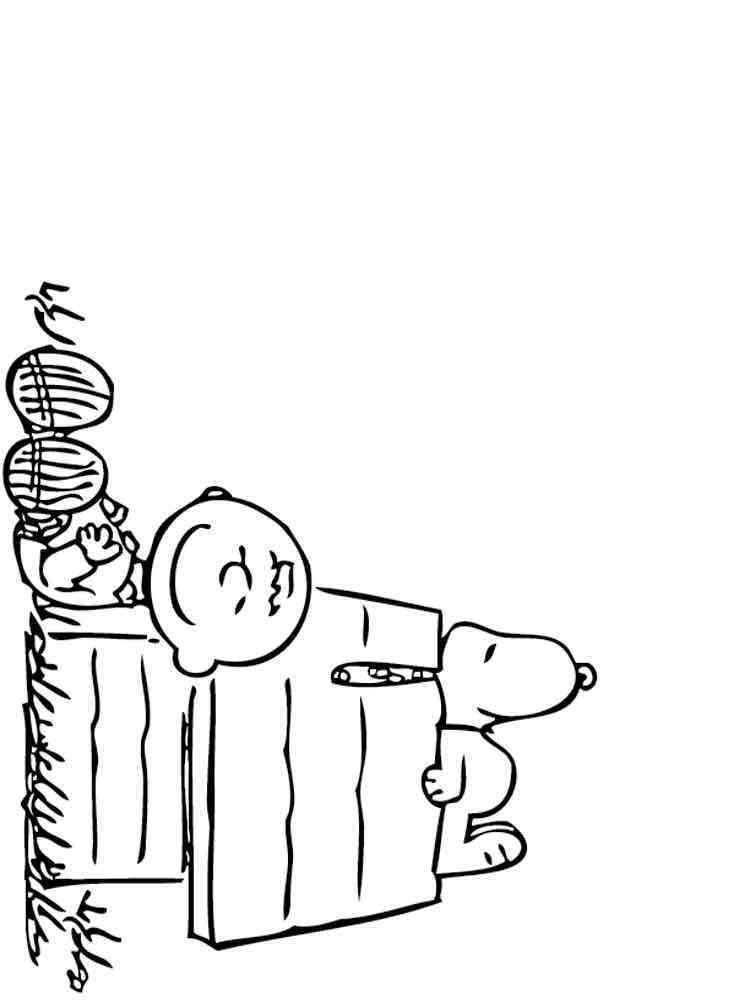 92 Printable Charlie Brown Coloring Pages 81