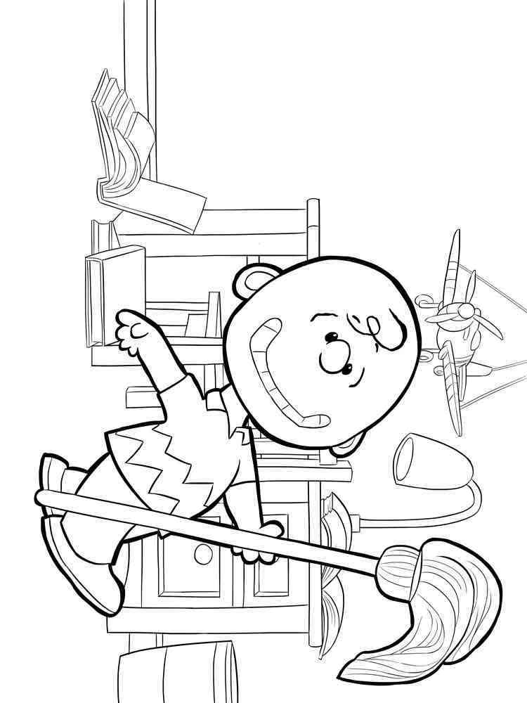 92 Printable Charlie Brown Coloring Pages 84