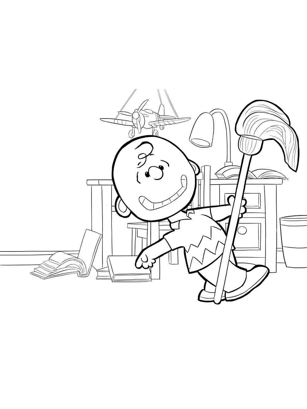 printable charlie brown coloring pages jpg