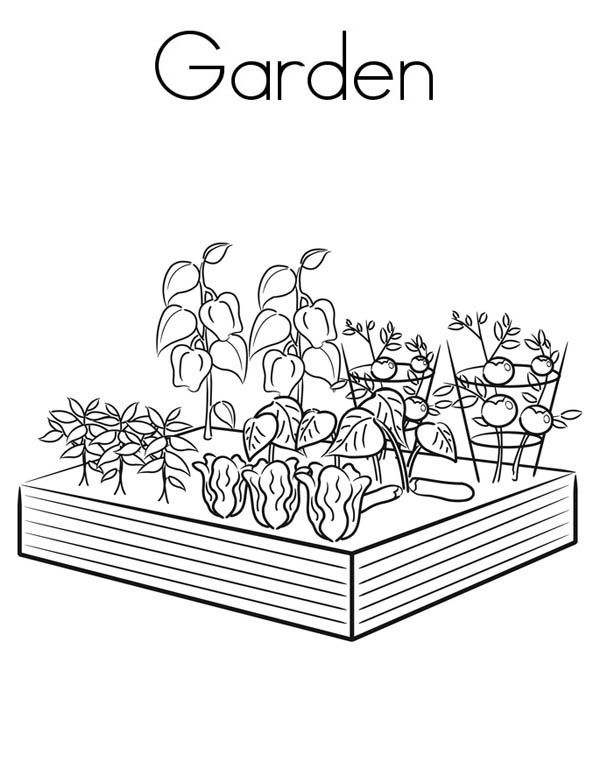 96 Gardening Coloring Pages Printable 12