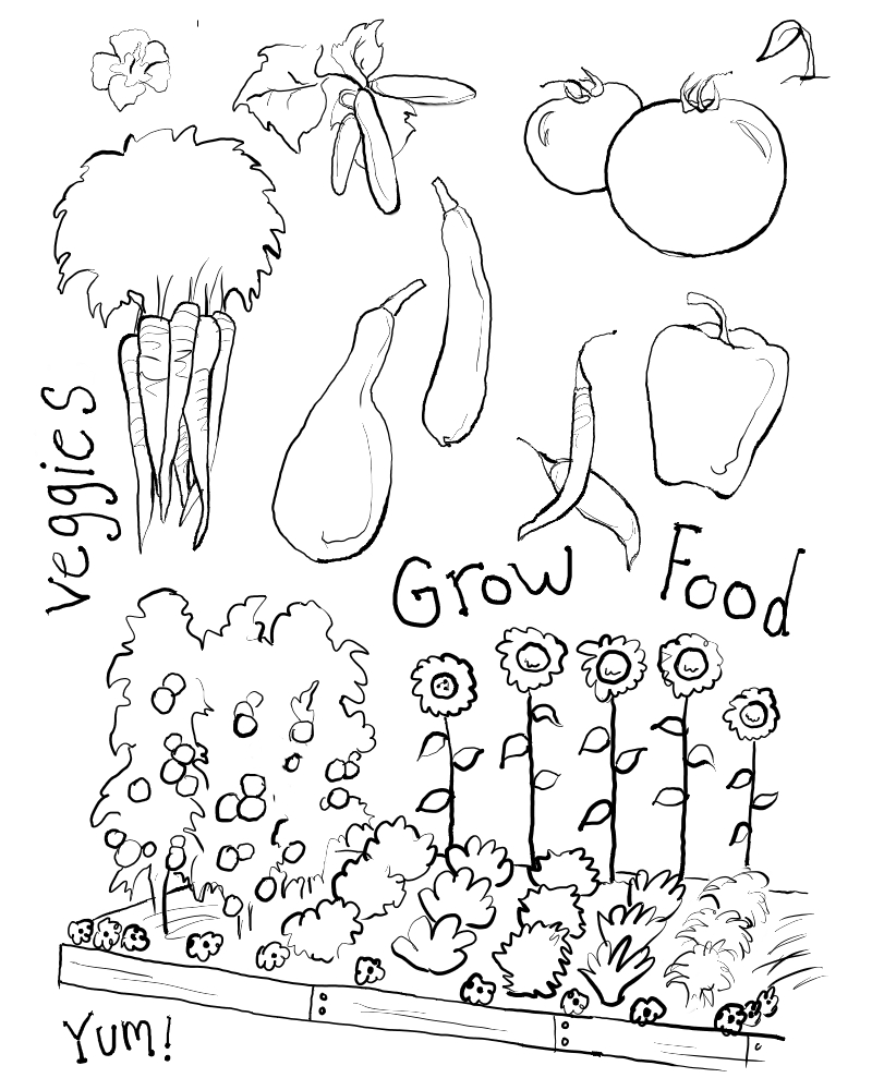 gardening coloring pages printable jpg