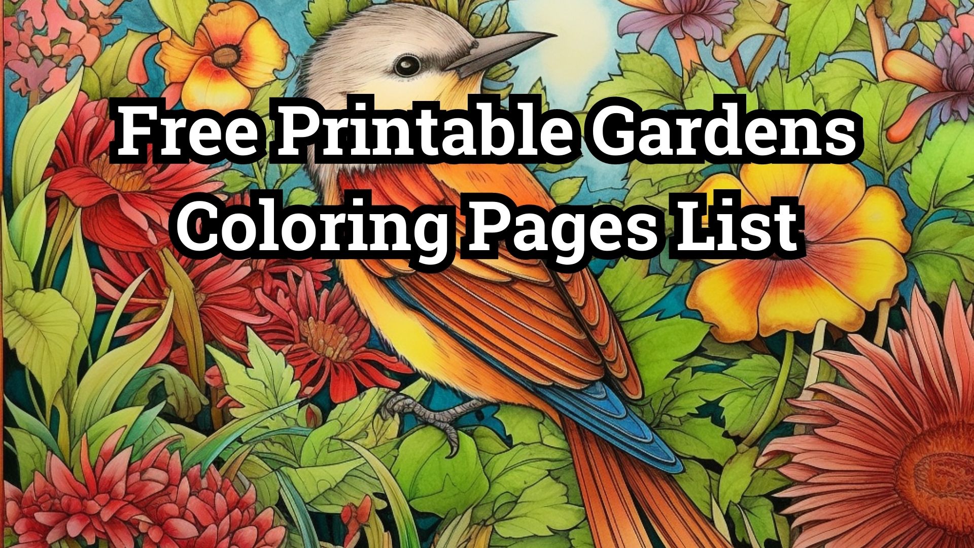 96 Gardening Coloring Pages Printable 21