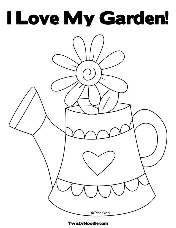 96 Gardening Coloring Pages Printable 23