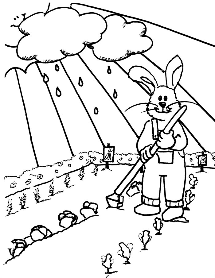 96 Gardening Coloring Pages Printable 27