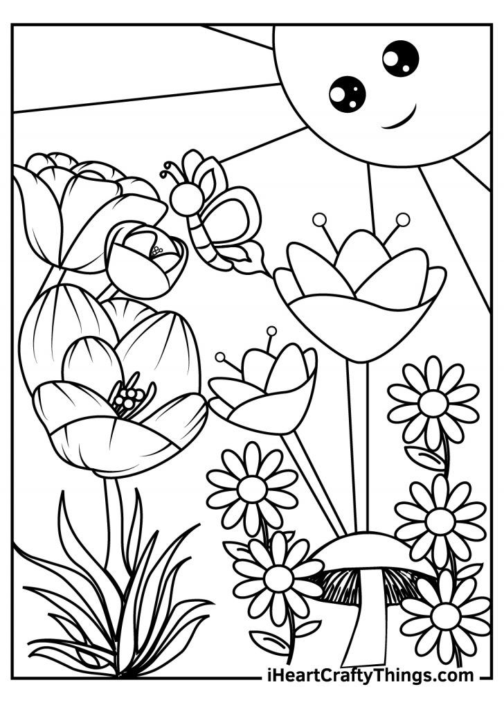 gardening coloring pages printable jpg