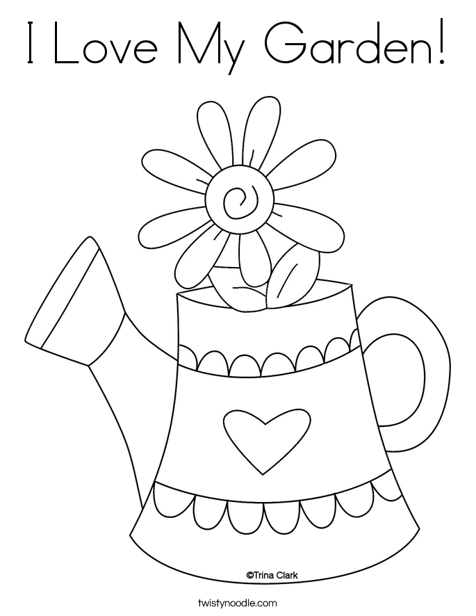 96 Gardening Coloring Pages Printable 46