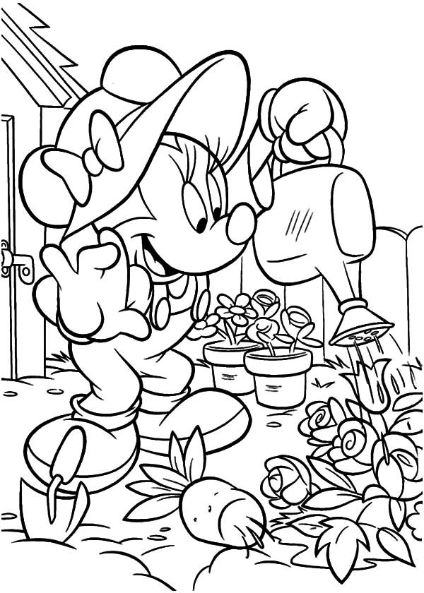 96 Gardening Coloring Pages Printable 84