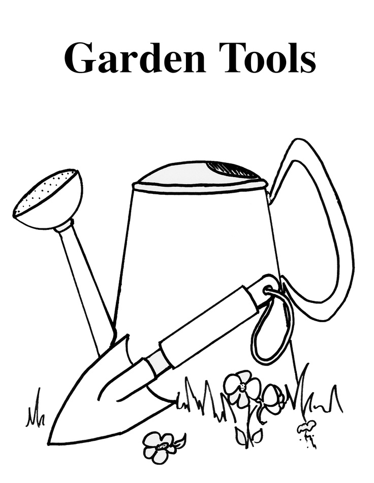 96 Gardening Coloring Pages Printable 87