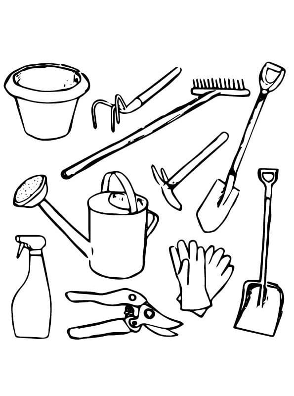 gardening coloring pages printable jpg