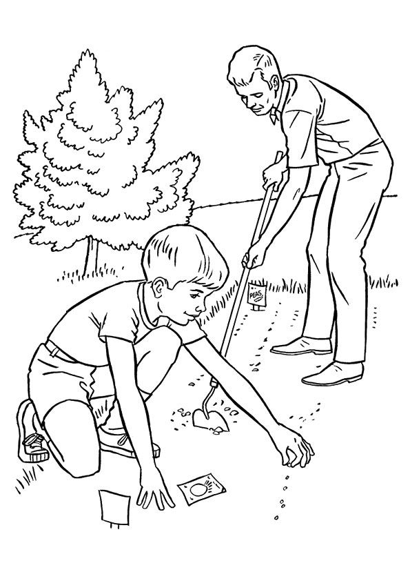 gardening coloring pages printable jpg