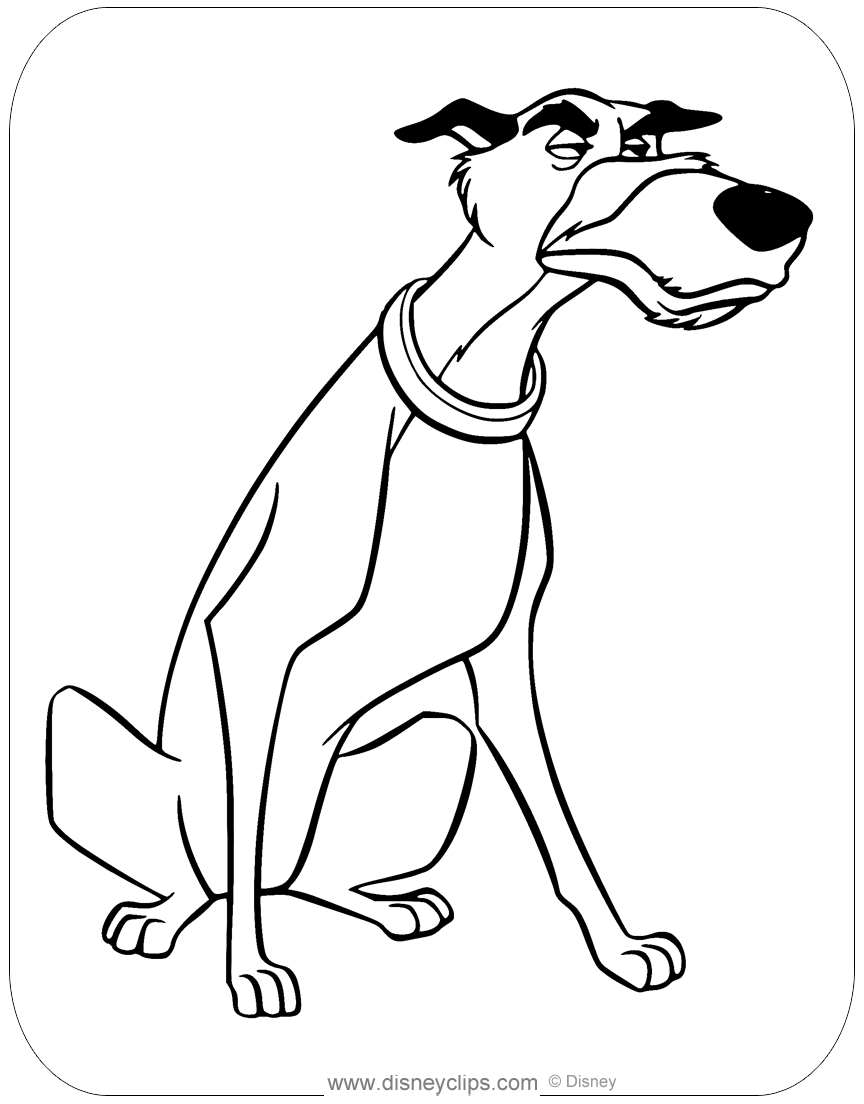 96 Heartwarming Fox and the Hound Coloring Pages Printable 12