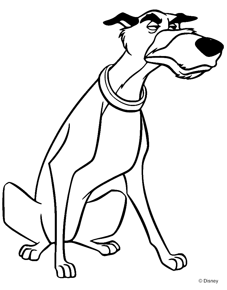 96 Heartwarming Fox and the Hound Coloring Pages Printable 42