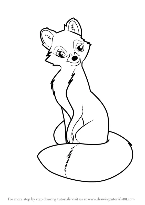 96 Heartwarming Fox and the Hound Coloring Pages Printable 70