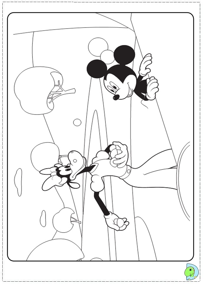 96 Mickey Mouse Clubhouse Coloring Pages Printable 13