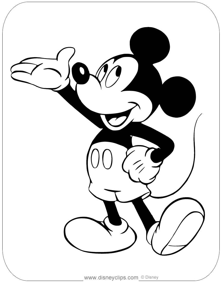 96 Mickey Mouse Clubhouse Coloring Pages Printable 20