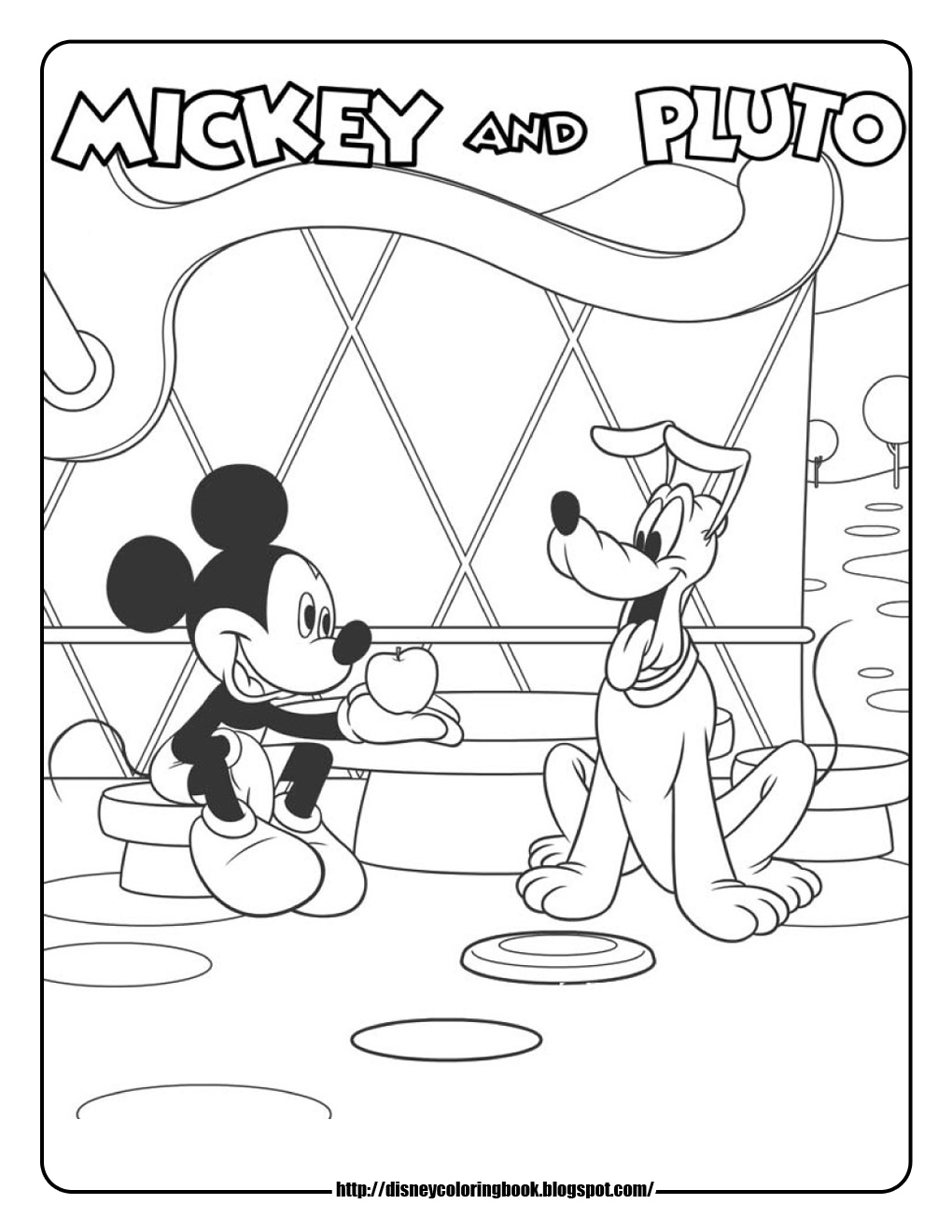 96 Mickey Mouse Clubhouse Coloring Pages Printable 21