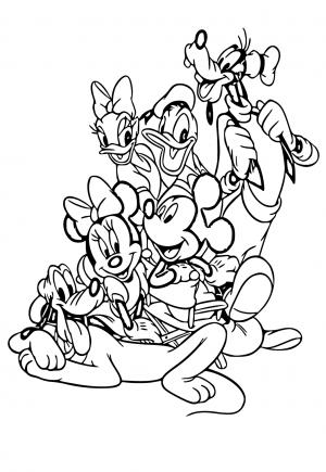 96 Mickey Mouse Clubhouse Coloring Pages Printable 27