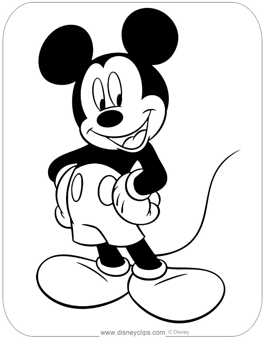 96 Mickey Mouse Clubhouse Coloring Pages Printable 28