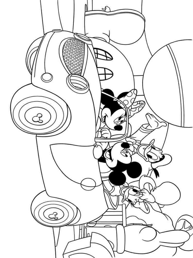 mickey mouse clubhouse coloring pages printable jpg