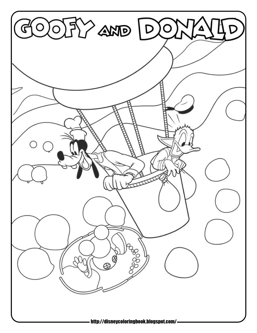 96 Mickey Mouse Clubhouse Coloring Pages Printable 32