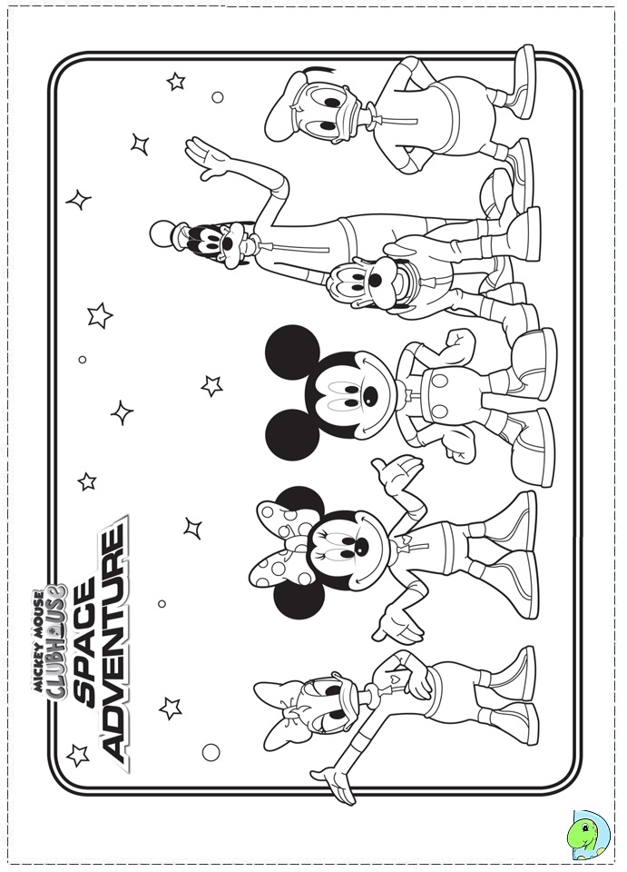 mickey mouse clubhouse coloring pages printable jpg