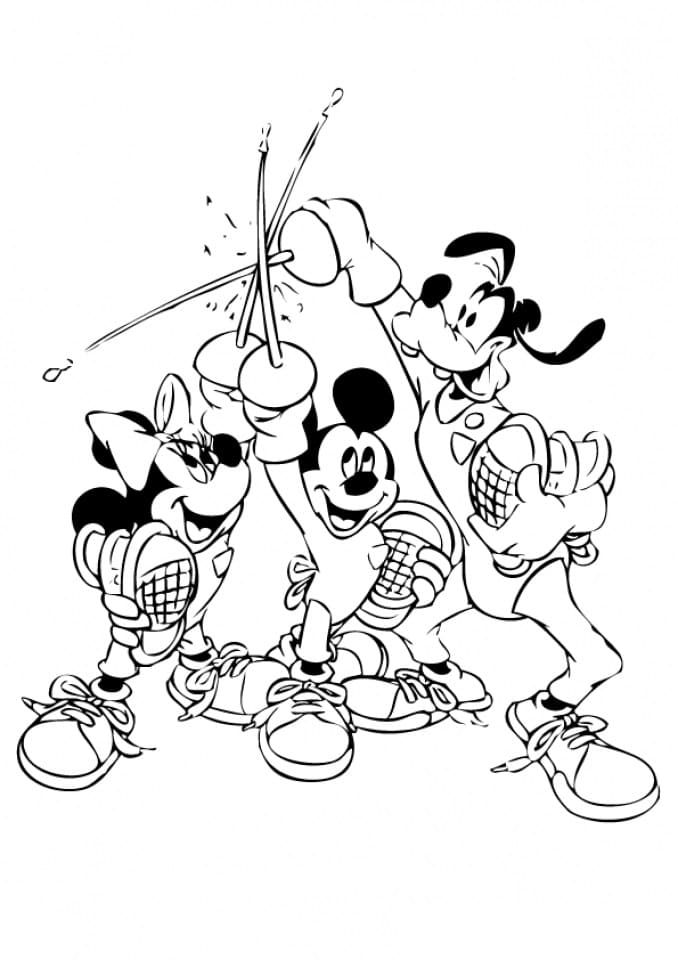 96 Mickey Mouse Clubhouse Coloring Pages Printable 40