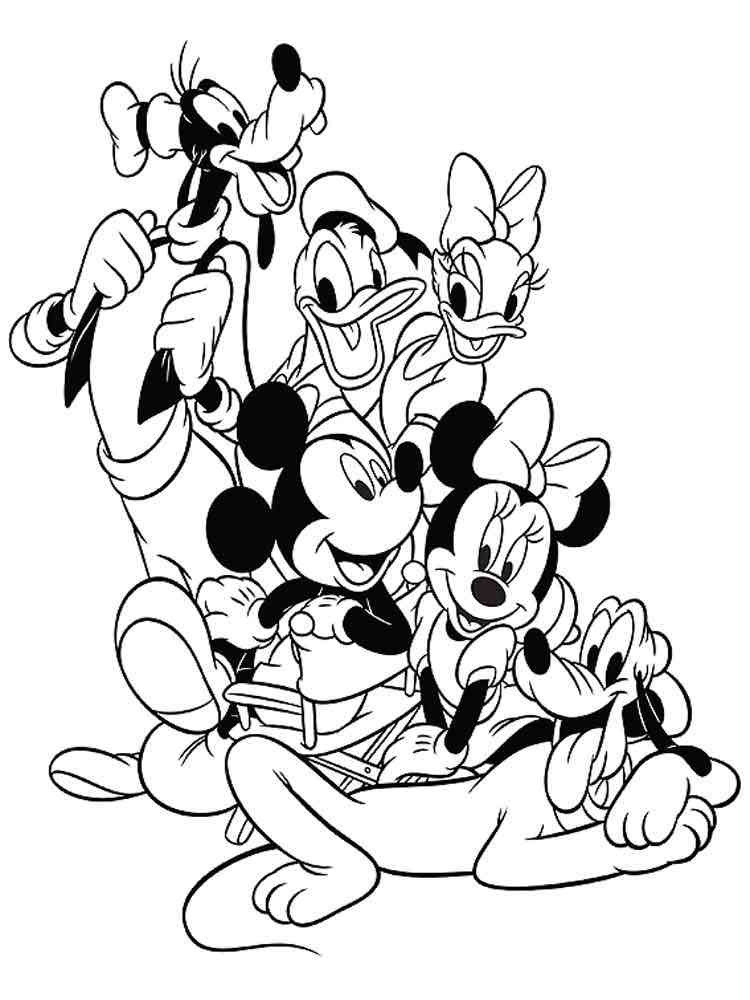 mickey mouse clubhouse coloring pages printable jpg