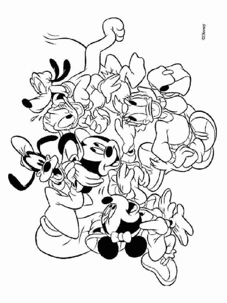 96 Mickey Mouse Clubhouse Coloring Pages Printable 61