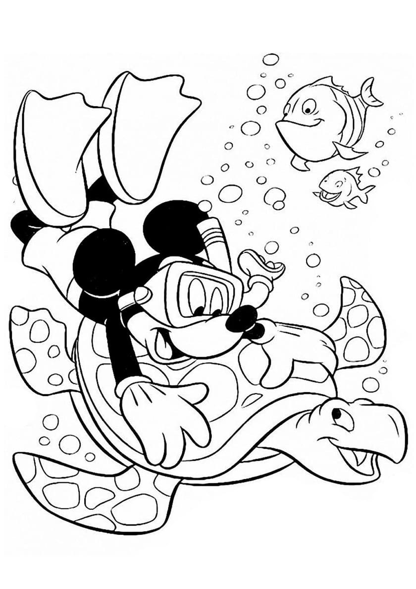 96 Mickey Mouse Clubhouse Coloring Pages Printable 65