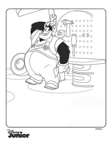 96 Mickey Mouse Clubhouse Coloring Pages Printable 70