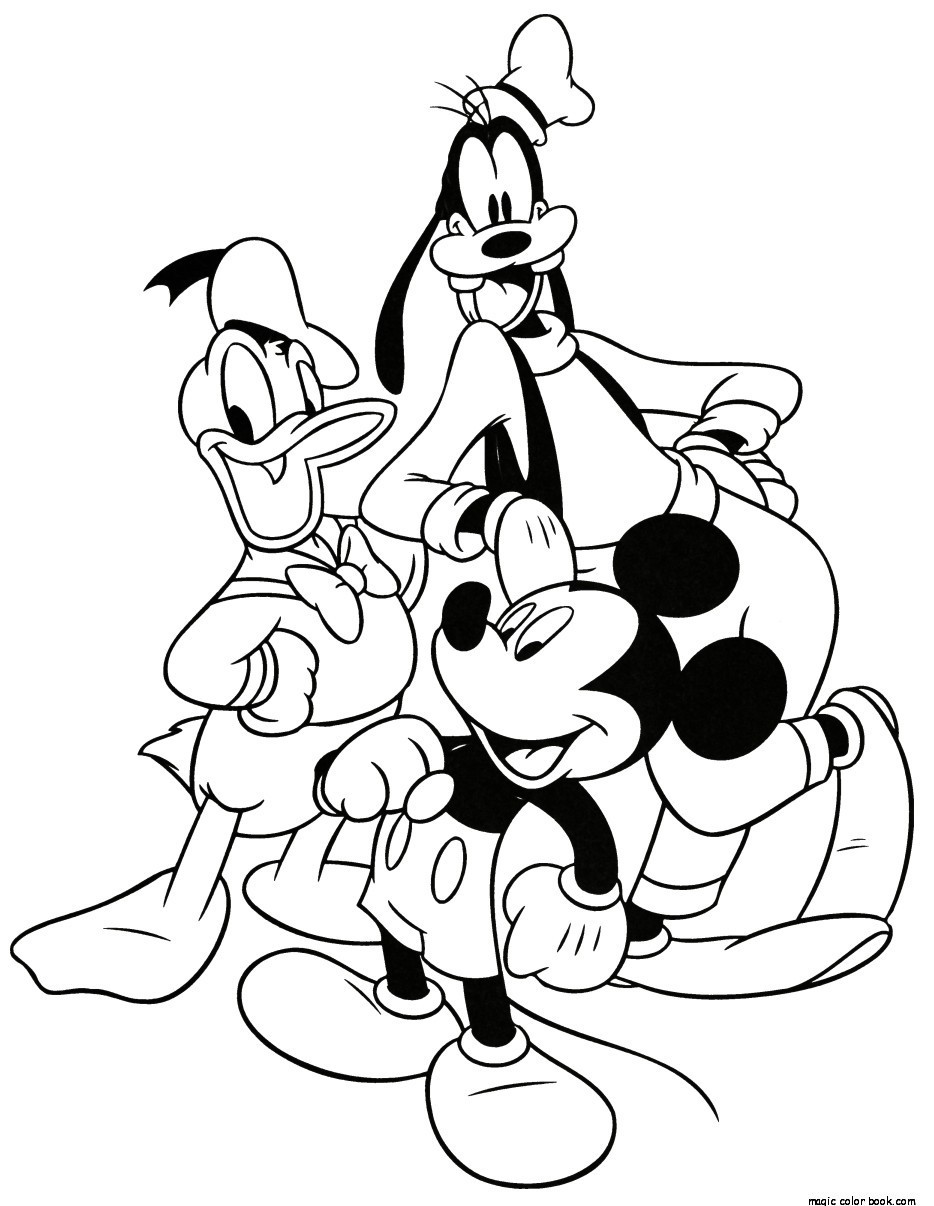 mickey mouse clubhouse coloring pages printable jpg