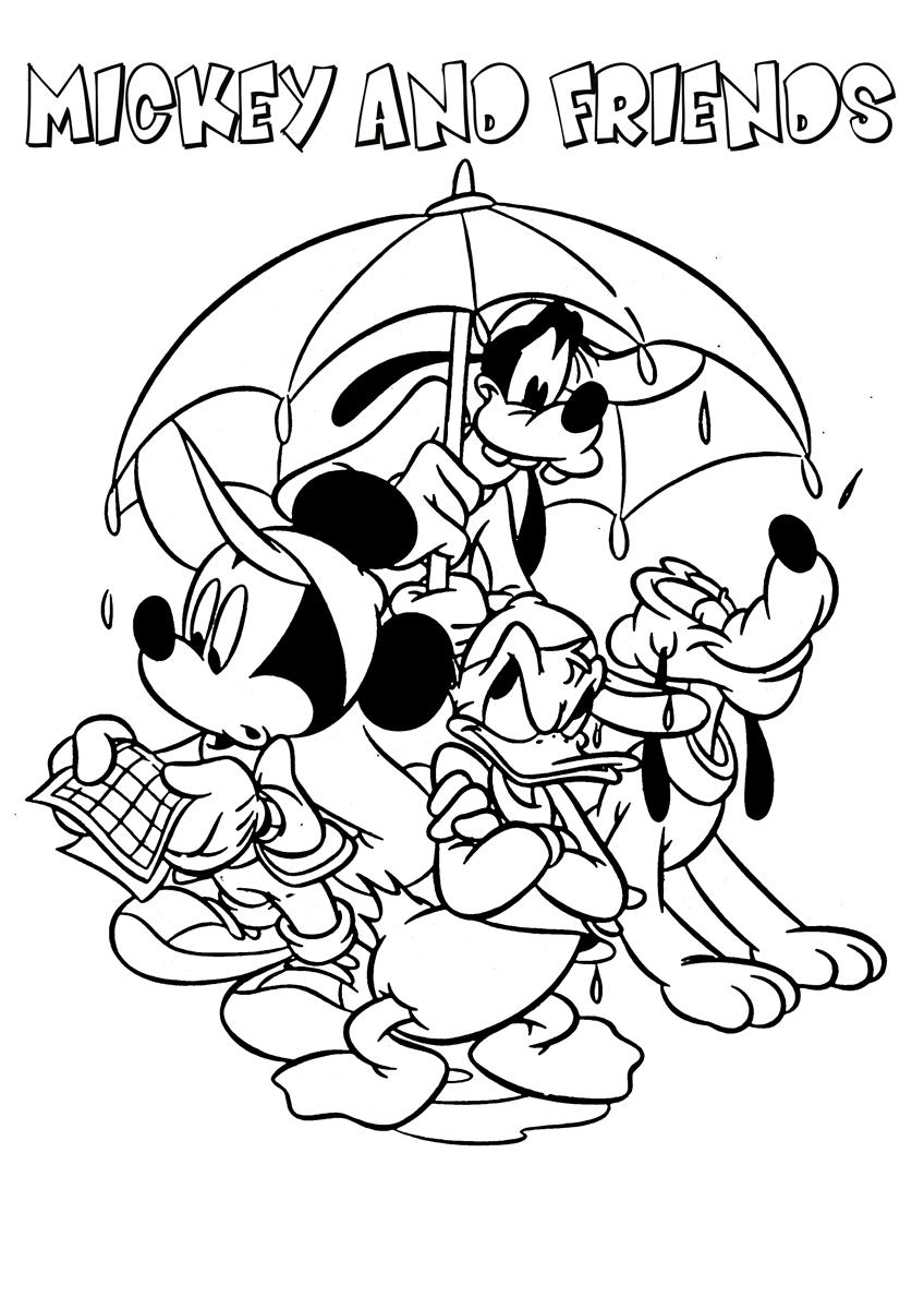 96 Mickey Mouse Clubhouse Coloring Pages Printable 78