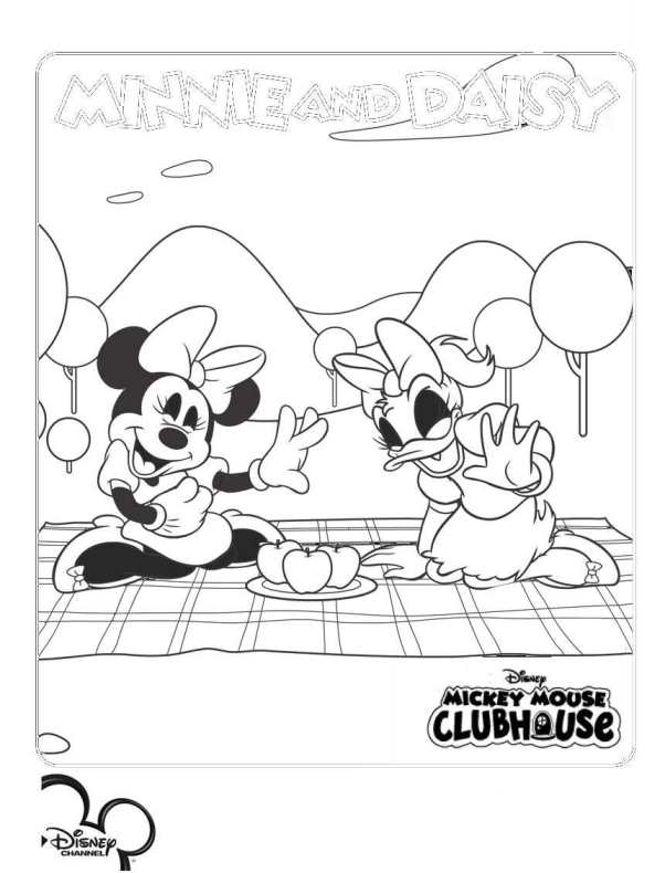 96 Mickey Mouse Clubhouse Coloring Pages Printable 87