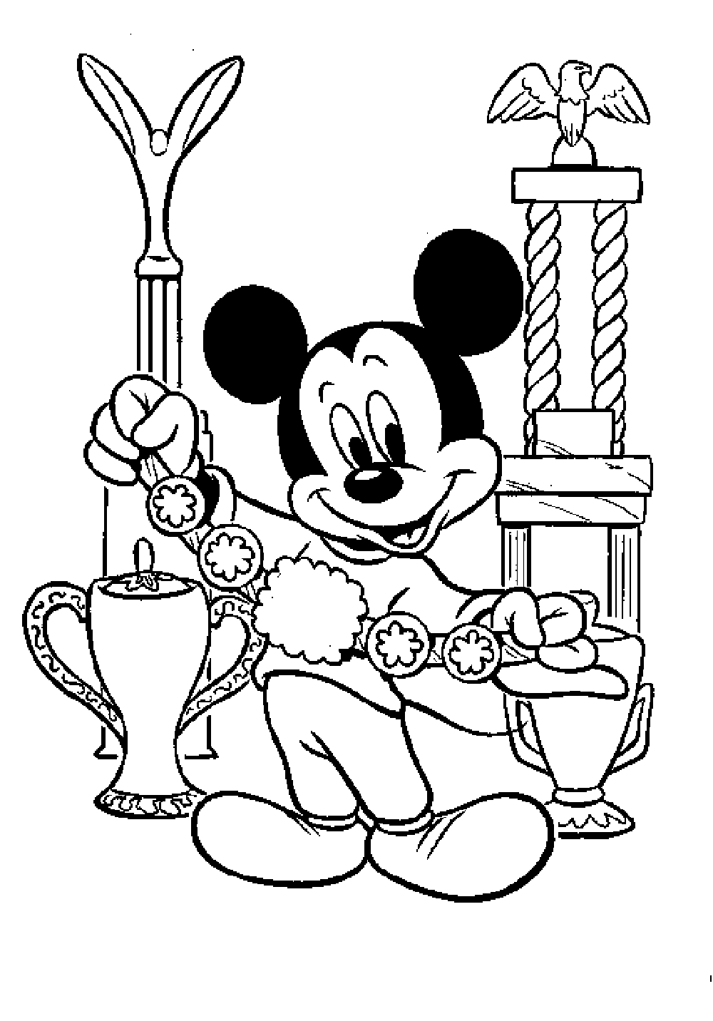 96 Mickey Mouse Clubhouse Coloring Pages Printable 90