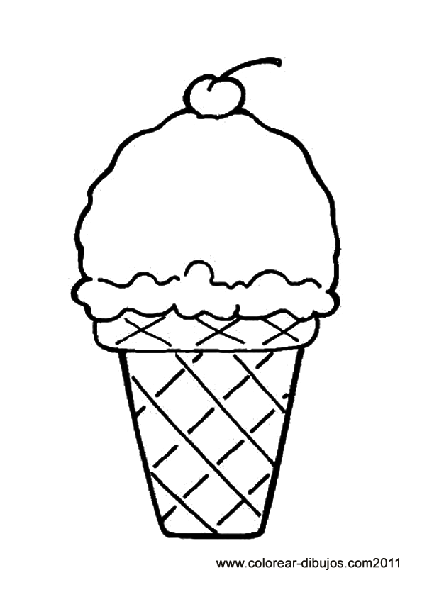 cool ice cream cone coloring pages printable jpg