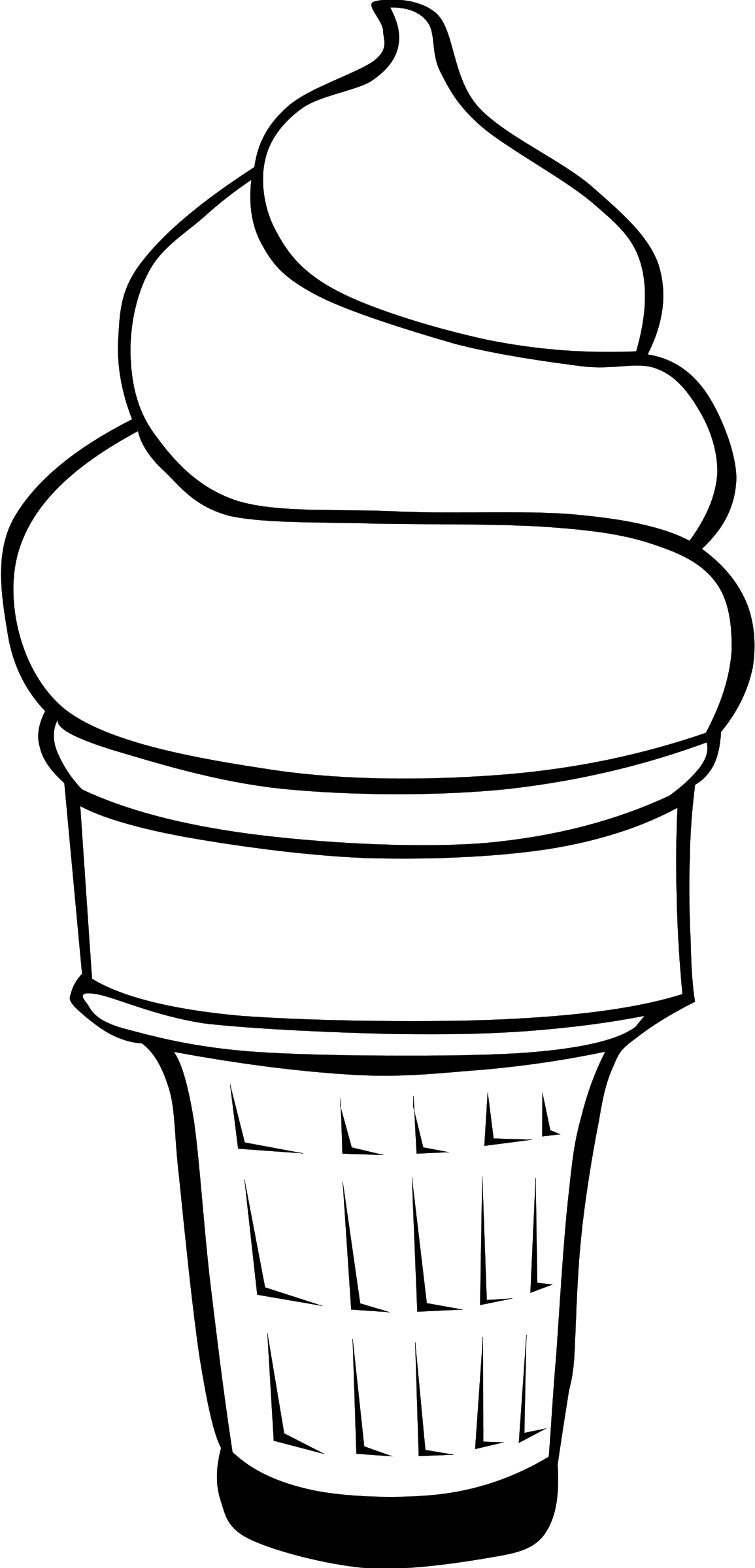 cool ice cream cone coloring pages printable jpg