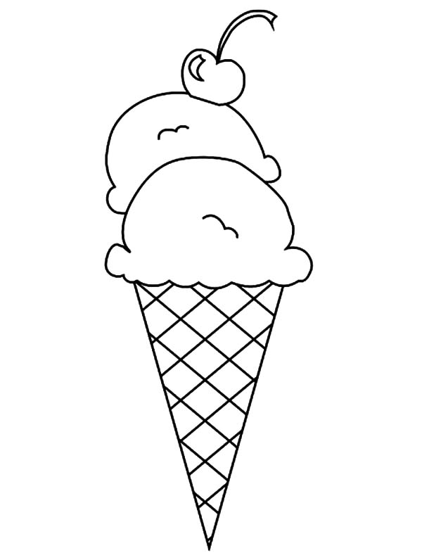 cool ice cream cone coloring pages printable jpg