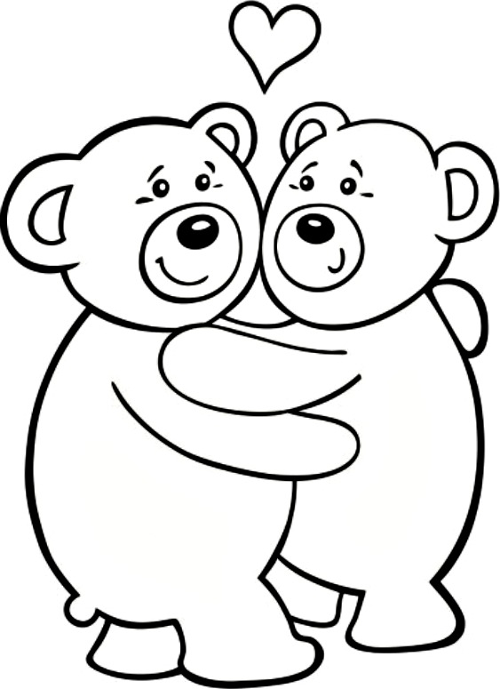 cuddly teddy bear coloring pages printable jpg