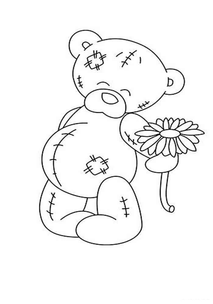 cuddly teddy bear coloring pages printable jpg