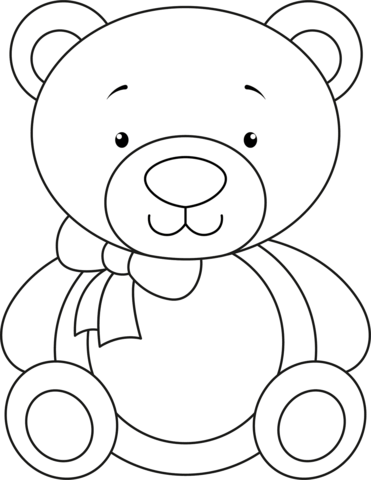 cuddly teddy bear coloring pages printable jpg