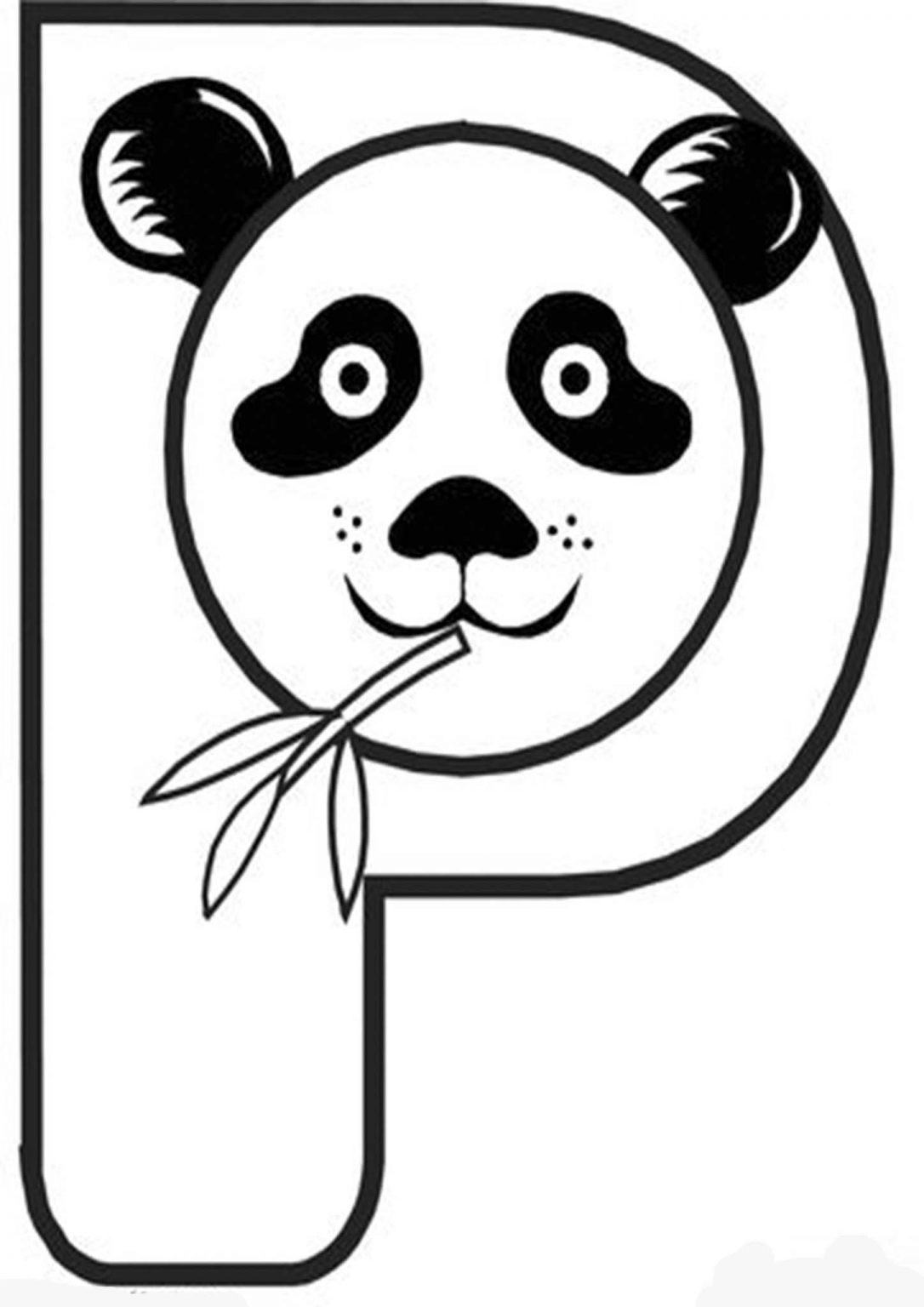 Cute Panda Coloring Pages Printable 10