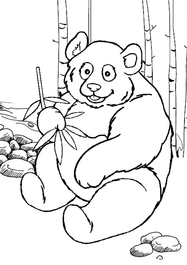 cute panda coloring pages printable jpg