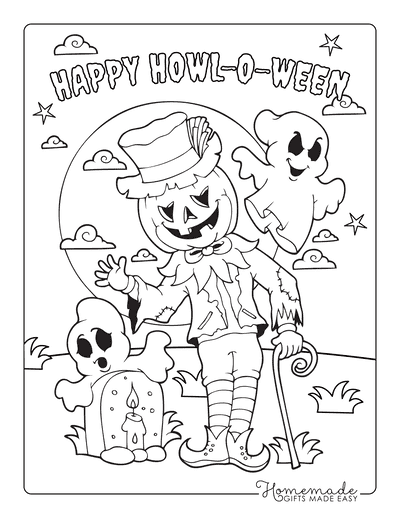 halloween coloring pages printable jpg