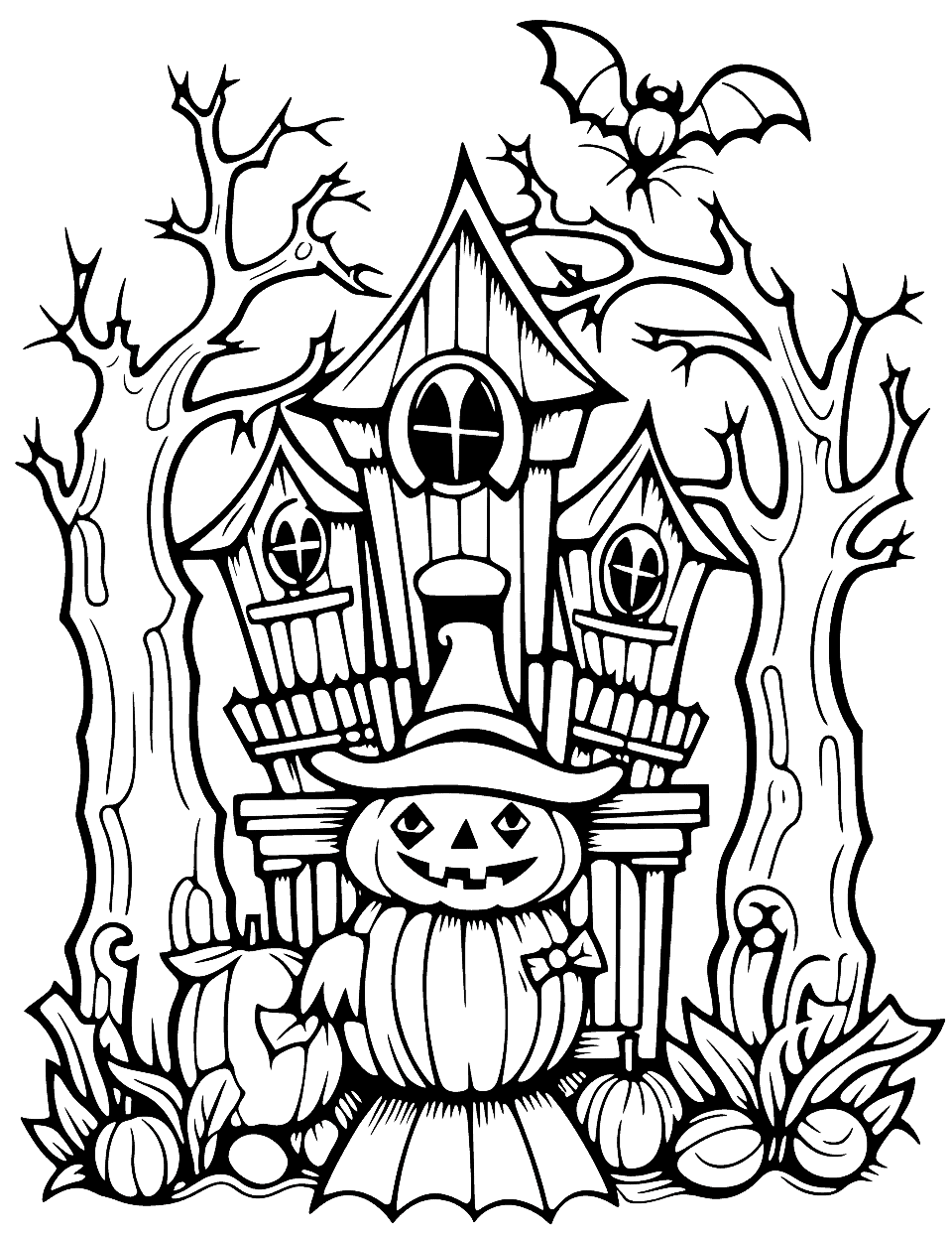 Halloween Coloring Pages Printable 14