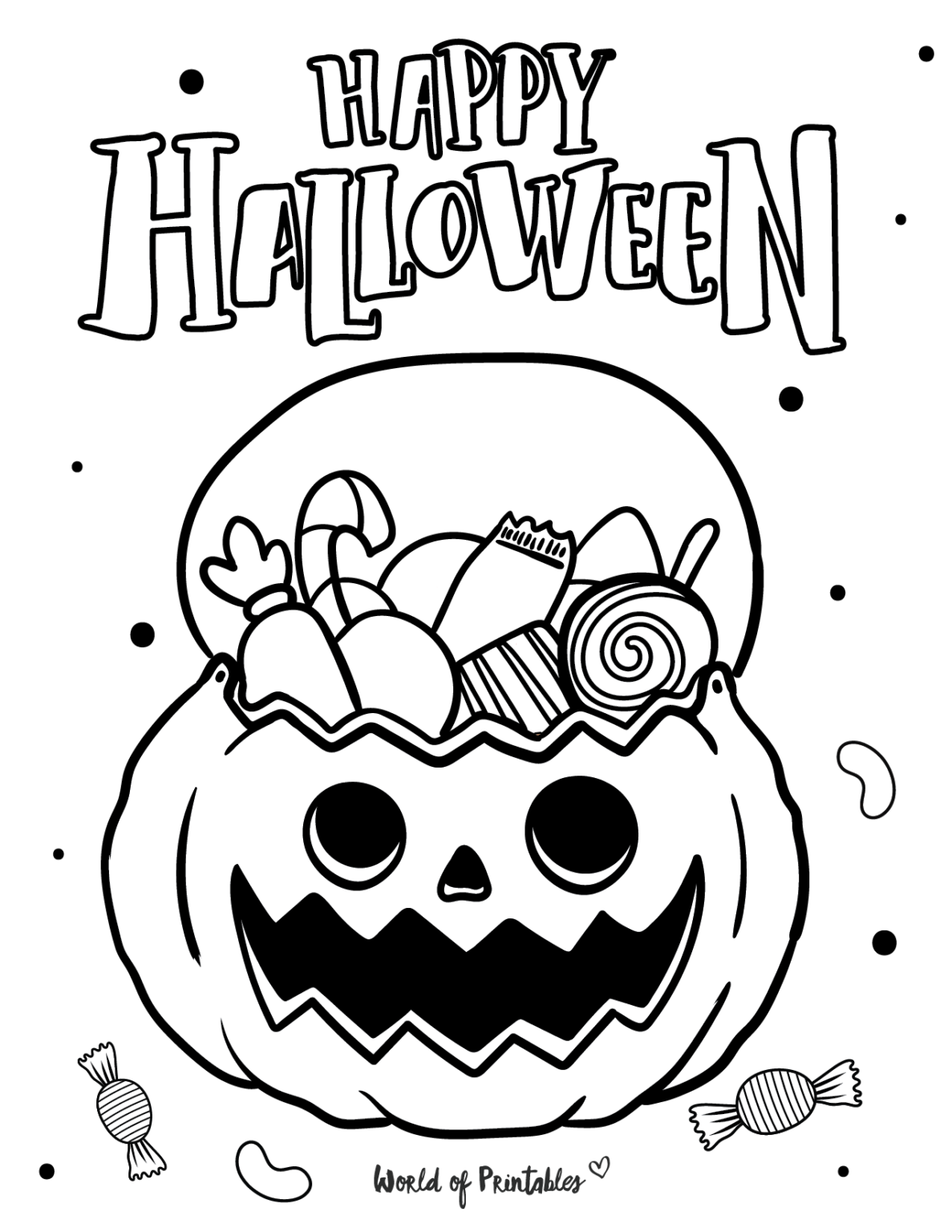 Halloween Coloring Pages Printable 29